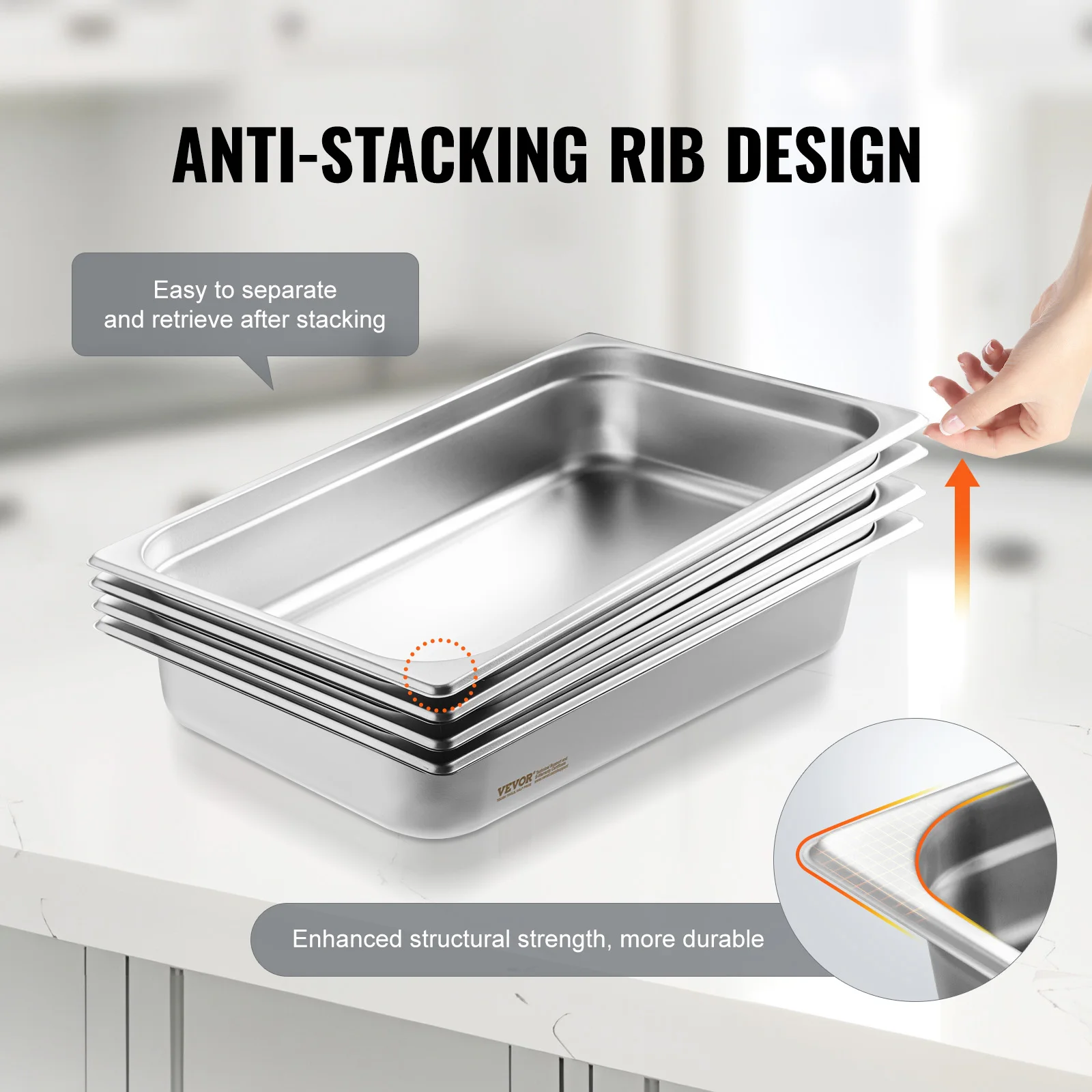 Anti-Jam Steam Pan - Image 4