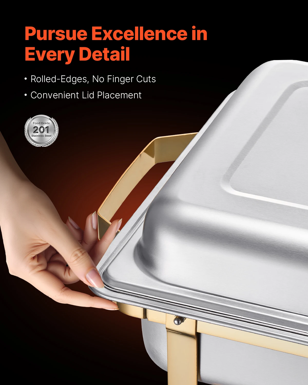 4 Pack Chafing Dish Buffet - Image 3