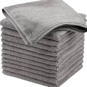 Black Microfiber Cleaning Cloths - Thumbnail Image 5