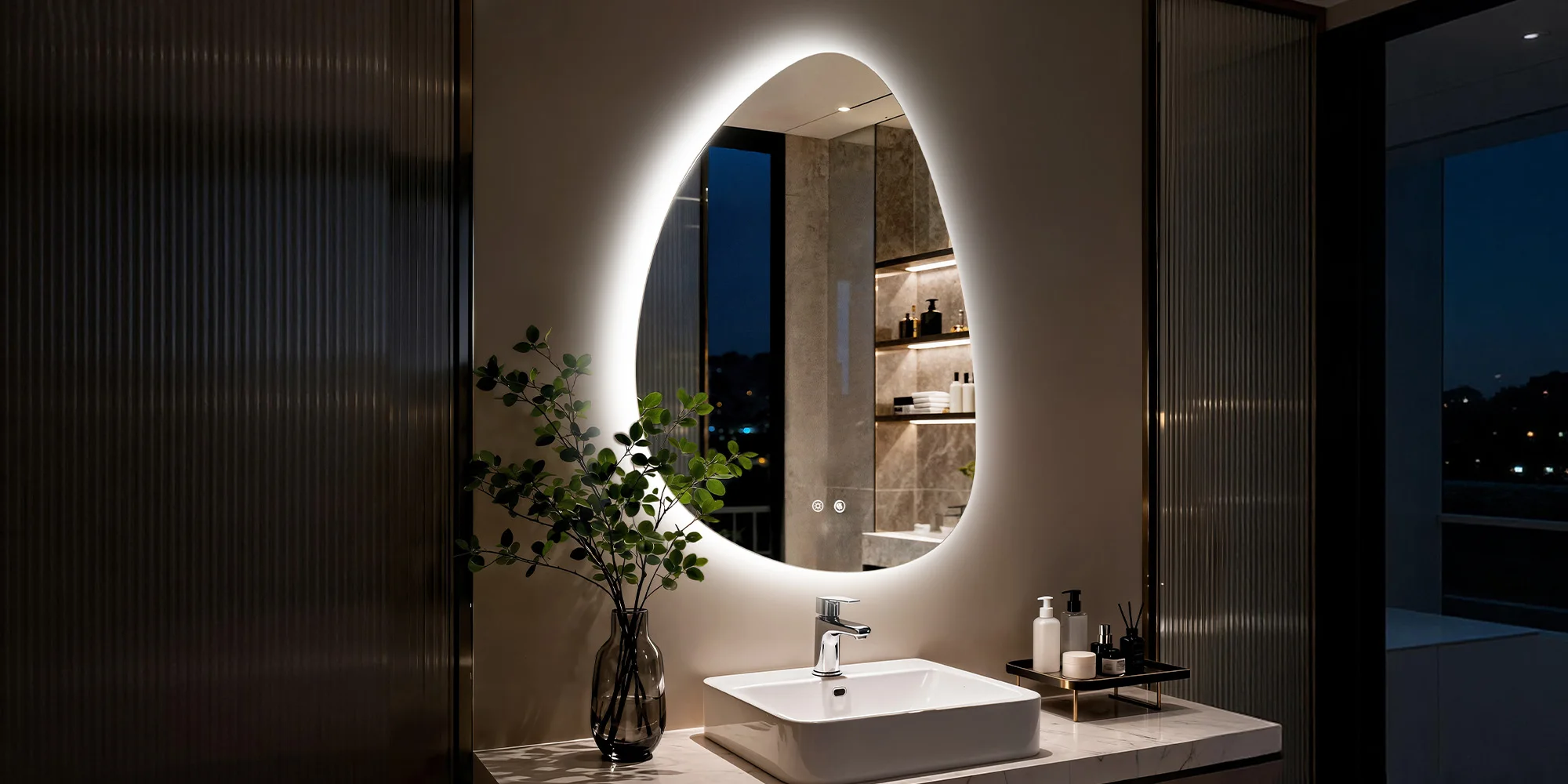 LED Bathroom Mirror Wall Mounted - Image 4