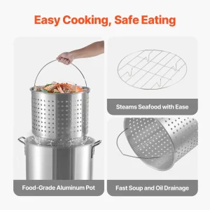 80 Qt Seafood Boiling Kit - Thumbnail Image 4