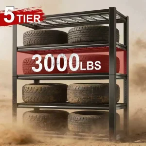 72" Adjustable Metal Column Shelving - Thumbnail Image 2